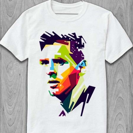 Футболка Messi art з бавовни